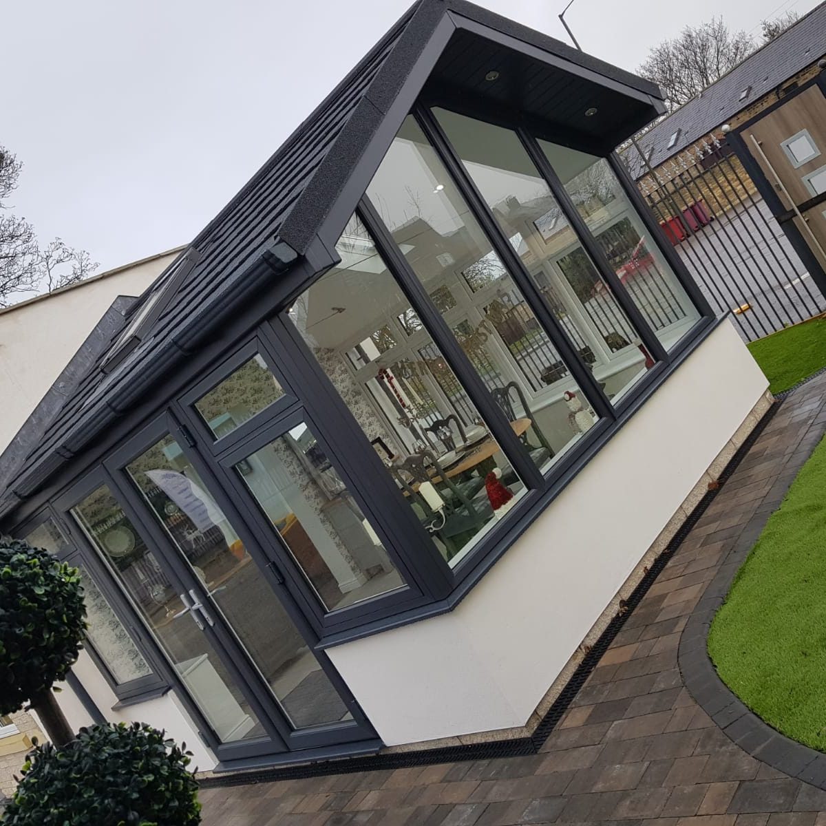 Gable Tiled Conservatory Roof Chesterfield
