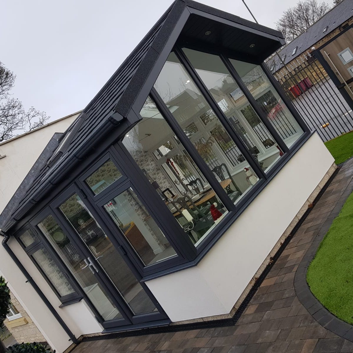 Gable Tiled Roof Conservatory Chesterfield